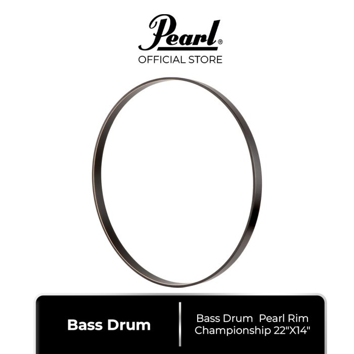 Pearl RIM-22PB Bass Drum Hoop Ring Marching Band 22"