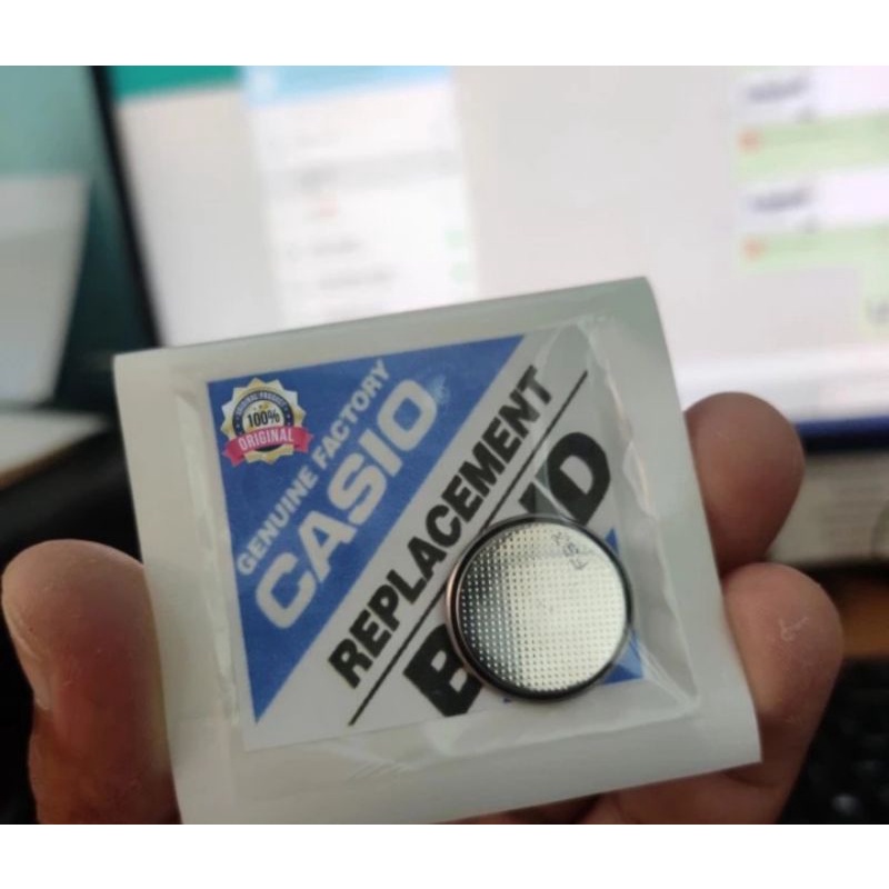 BATERAI JAM TANGAN CASIO G-SHOCK GA-120 REPLACEMENT ORIGINAL 100%