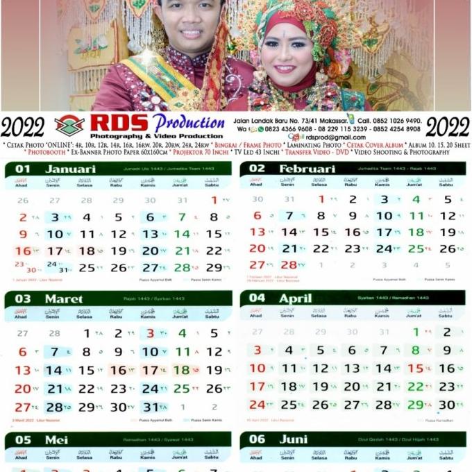 

\\\\\] KALENDER 2021 2 Lembar