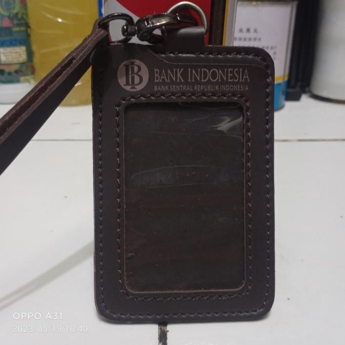 

best produk] Holder kalung id card / tempat id card logo Bank indonesia