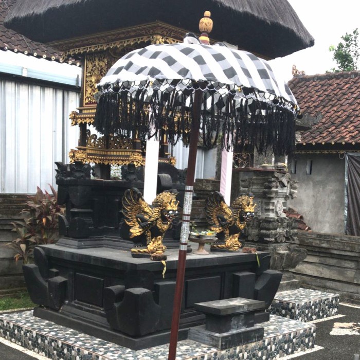 Emmir Payung Tedung Bali Poleng Catur Besar