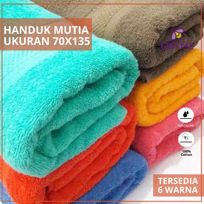 PROMO Handuk Mandi Mutia 70x135 cm / Handuk Besar / Handuk Jumbo / Handuk KODE AZ