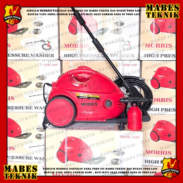 MORRIS MESIN CUCI AC 70P / STEAM AC / JET CLEANER MOR-70P MORRIS 70 P