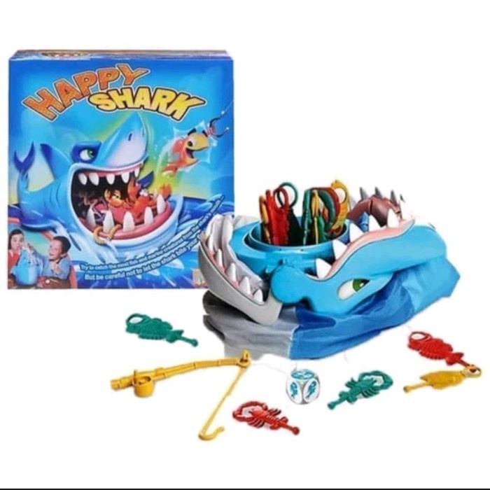 Terlaris Prank Board Game Happy Hungry Shark