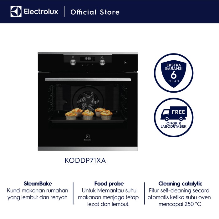 Oven Tanam Listrik Electrolux Koddp71Xa