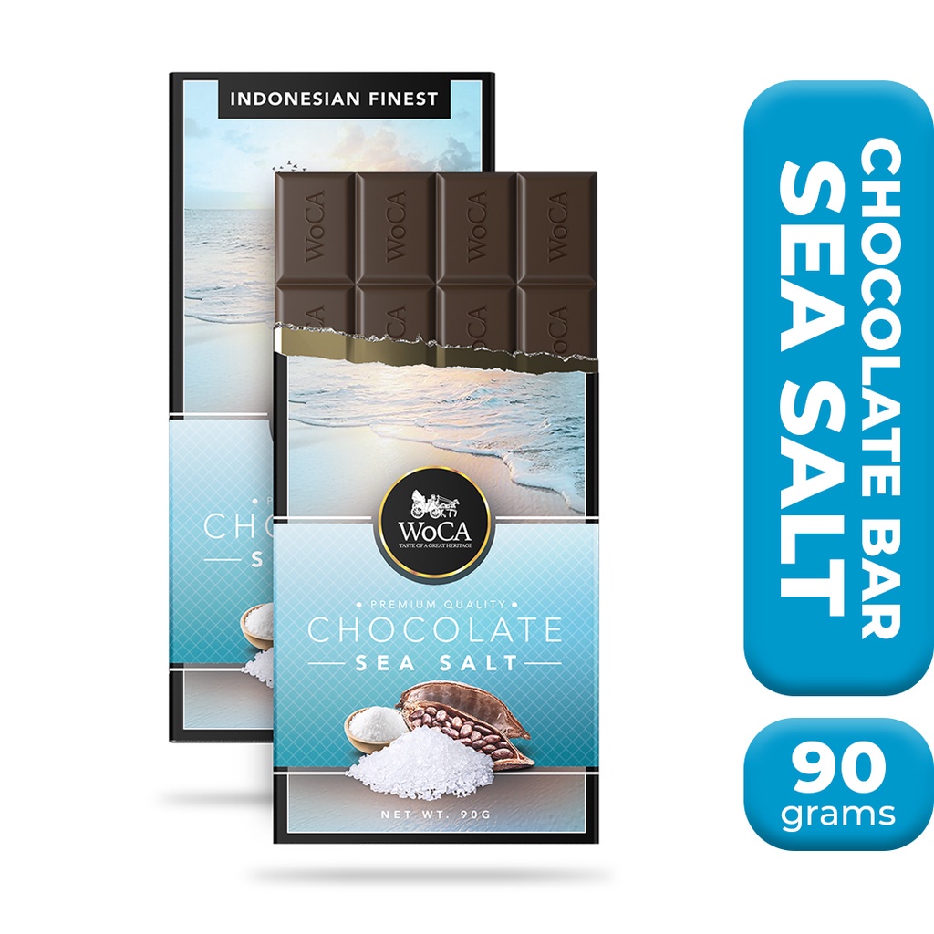 

WoCA Coklat SeaSalt Premium Chocolate 90 gram