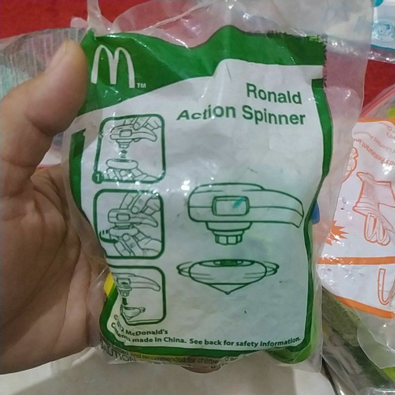 figur mcd ronald spiner action 2012