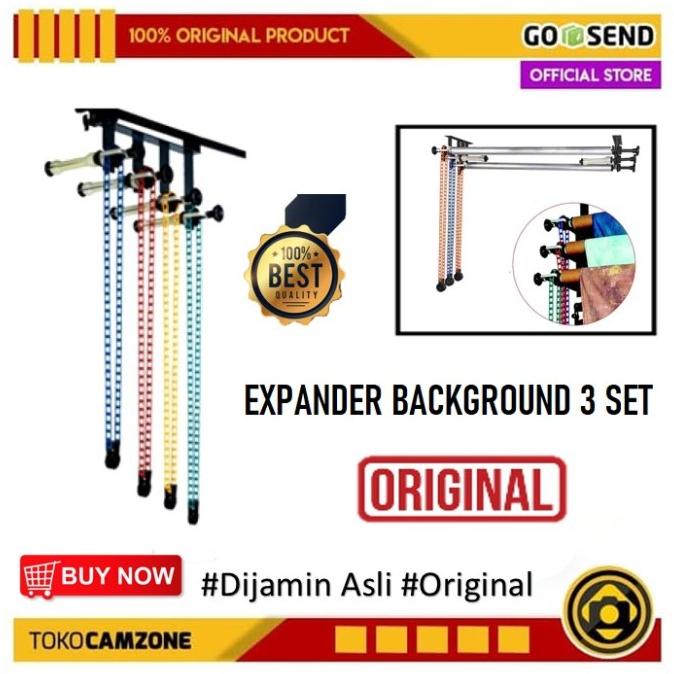 BARU  Background Expander 3 Set Background Foto Studio