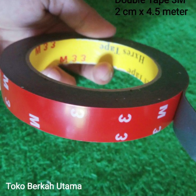 

RYFK9808 Double Tape 3M Foam Merah 2 cm x 4.5 meter