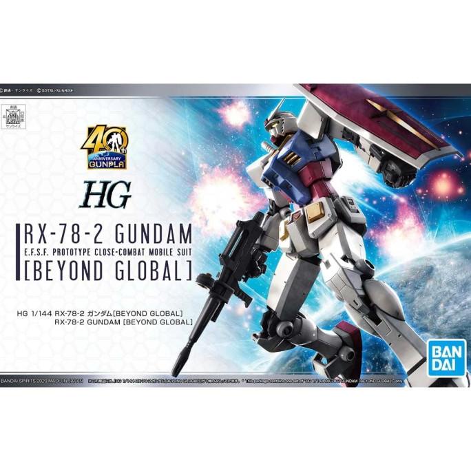 HG Gundam Rx 78 2 BEYOND GLOBAL GUNPLA BANDAI Gundam RX-78-2