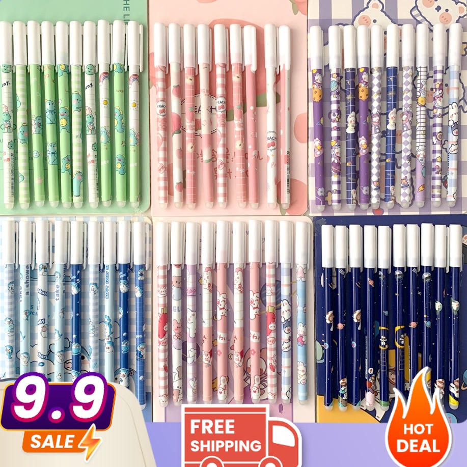 

WLJL3665 1 LUSIN (12 PCS) PULPEN HAPUS GEL MOTIF LUCU IMUT / PEN HAPUS / ERASABLE PEN FS