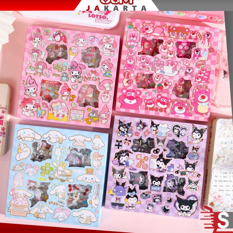 

RMGR1780 OSM JKT 5872 Stiker 100 lembar / Sticker Motif Kartun Korea Lucu Anti Air / Sticker Box Stiker Set Aesthetic Dekor Buku