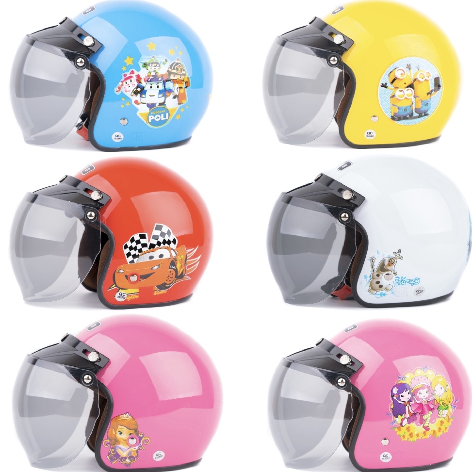 TERBARU WTO Helm Anak Retro Neo