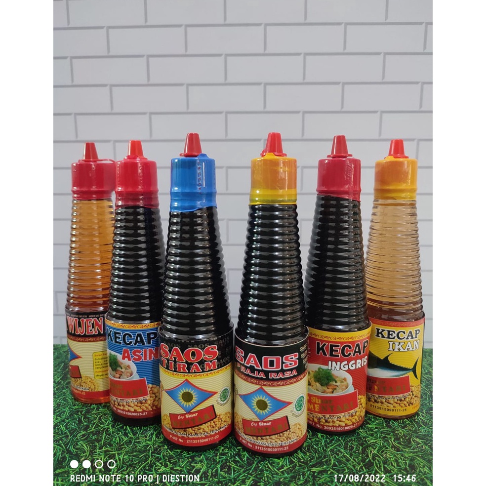 

[Terlaris Today] Paket Hemat 1 Isi 6 [Minyak Wijen, Kecap Ikan, Saos Ingris, Kecap Asin, Saos Tiram, Saos Rajarasa]