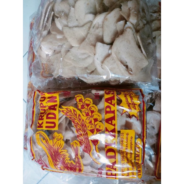 

Afkiran Kerupuk Udang Padi Kapas Sirian 500 Gram