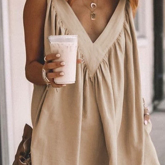 Savana Beachwear -CECILLIA Dress pantai wanita backless bali outfit