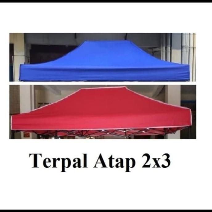 atap terpal tenda uk 2x3 atau atap tenda lipat