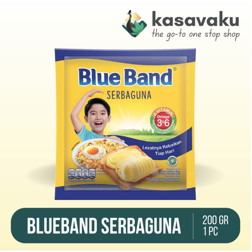 

Blue Band Serbaguna 200 gr Margarin Serbaguna