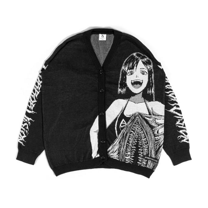 CARDIGAN KNITWEAR | HORROR VISION | AFTERSUNDAYS
