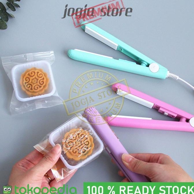 +++++] Mini Hand Heat Sealer Makanan Sealer Plastik Packing Kemasan 20W