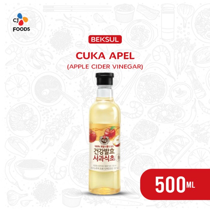 

BEKSUL Cuka Apel / Cider Vinegar 500 ML