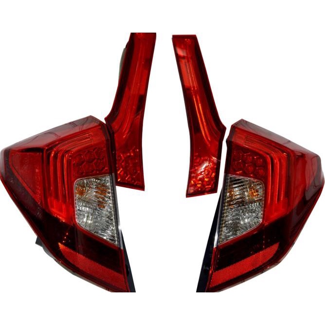 Stoplamp Honda Jazz/Fit 2014Up Gk5 Hybrid Style Redclearlens Led