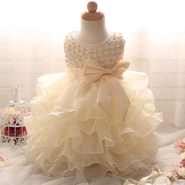 Terbaik.. INCESSBABY Dress Pesta Anak Perempuan Import Gaun Pesta Anak Perempuan Mewah Import Gaun A