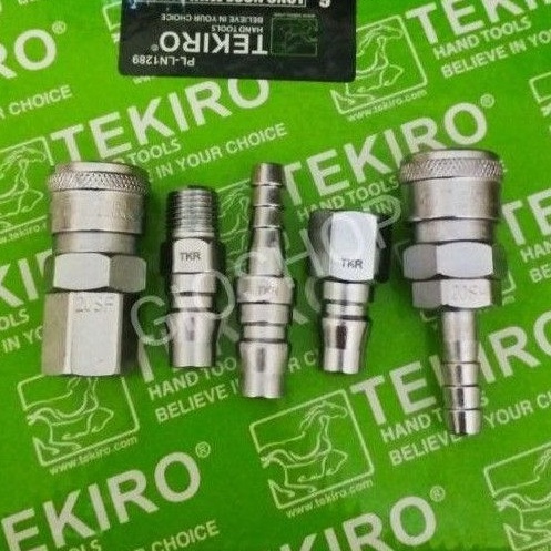 Terdepan Sambungan Selang Kompresor Adaptor Selang Angin Tekiro copler