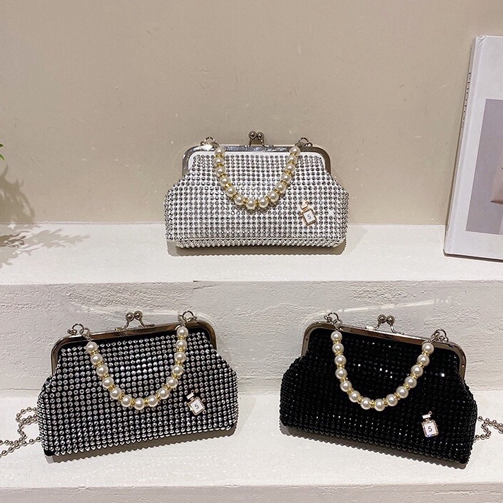 MALL Tas Pouch Pesta Wanita Fashion / Tas Pesta Wanita / Tas Clutch Pesta / Tas FUJI BLINK 