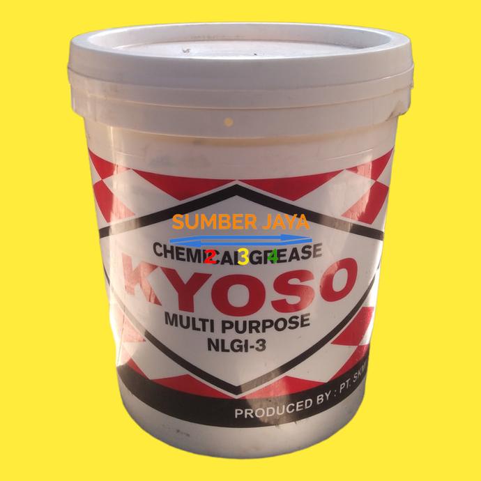 (:(:(:(] Grase / gemuk / stempet kyoso Hitam 14 kg termurah