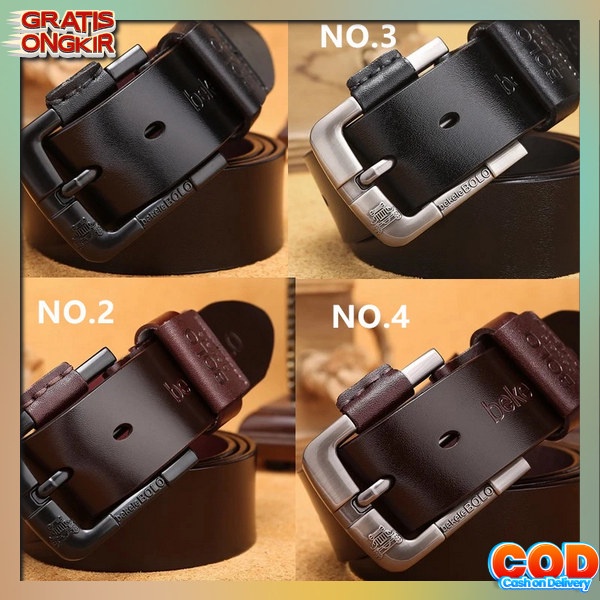 Sabukk Gesper Pria Dewasa Pengikat Celana Casual Belt Sabuk Korea Clana Ijat Pria Bahan Kulit Jepit 