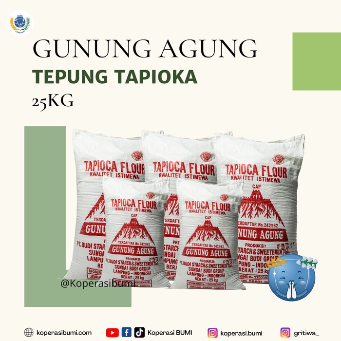 

Terlaris Tepung Tapioka / Aci Gunung
