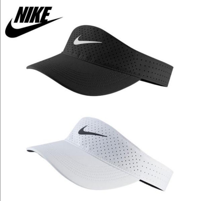 Terlaris Nike Aerobill Adjustable Training Visor Av6960 Topi Original 100%