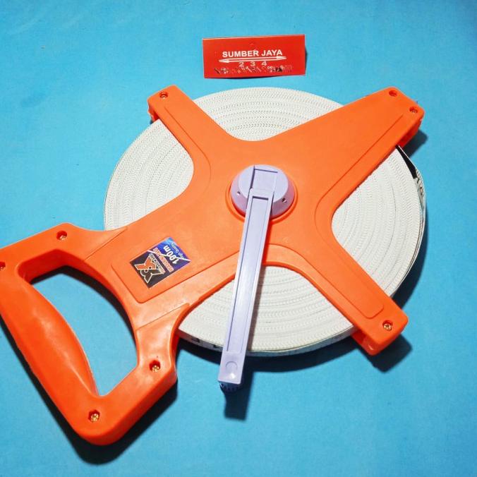 *:*:*:*:*] Meteran fiber 100 M / Meteran tancap 100 m / meteran gulung TERMURAH