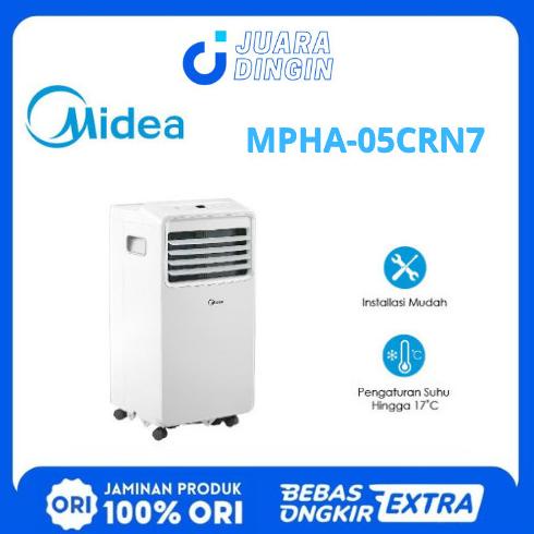 Midea AC Portable 1/2 pk MPHA-05CRN7 AC 0,5 pk Pendingin Ruangan