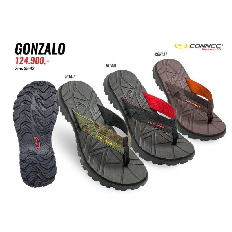 Sandal Jepit Connec Pria El Gonzalo Sendal Jepit Connec For Men