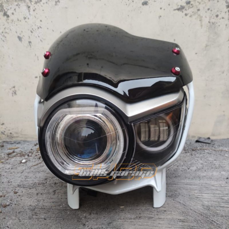 TIGER PECE BILED / LAMPU TIGER PECE SET BILED 3 INCH / REFLEKTOR TIGER NEW PECE BILED 3" SET KRODONG