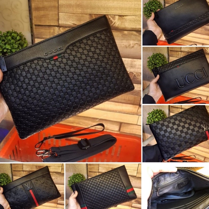 ✨ Clutch Import Premium / Clutch Cewek Cowok / Handbag 