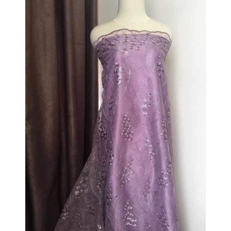 Best4v9Uj KAIN TILE AKAR  PADI MUTIARA GLITER / BAHAN TILE AKAR MUTIARA / KAIN BRUKAT AKAR MUTIARA /