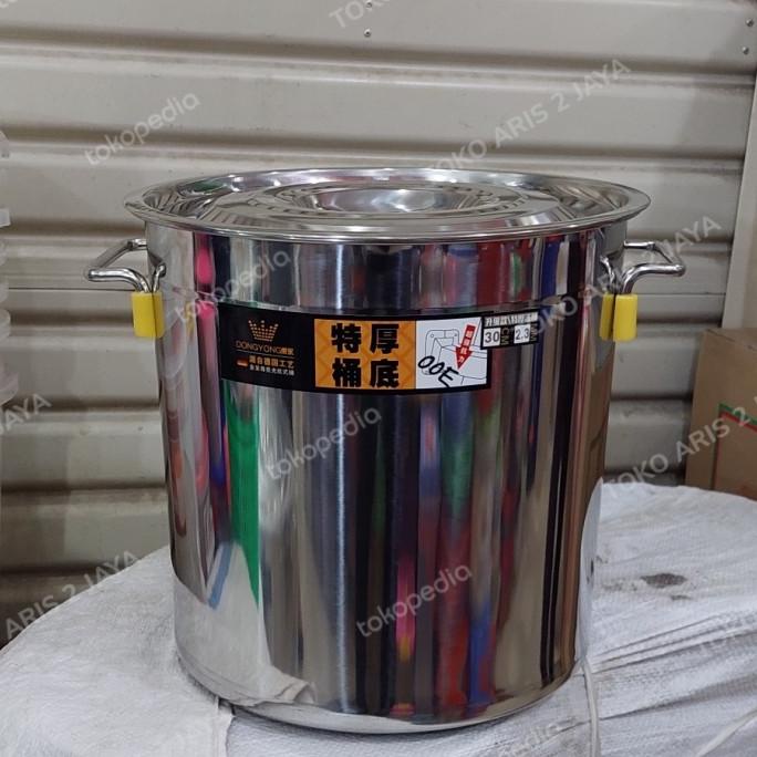 """] PANCI TINGGI | PANCI STAINLESS | PANCI AIR STAINLESS STEEL TEBAL 30 CM