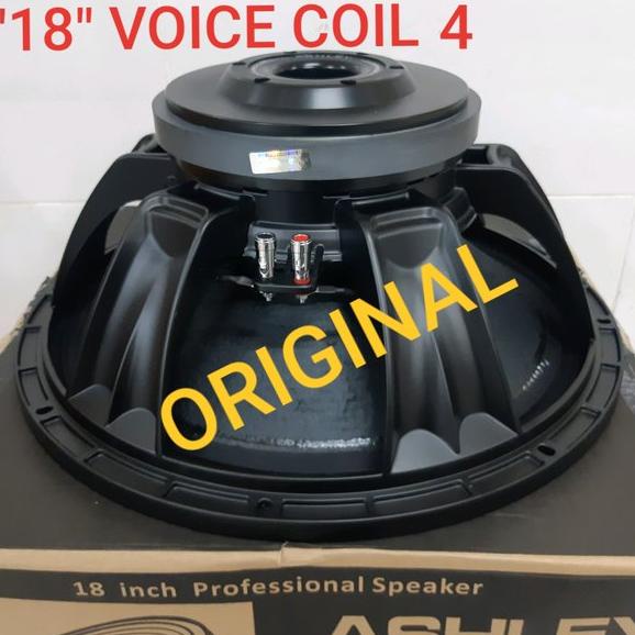 SPEAKER 18 INCH ASHLEY REAL18DB ORIGINAL KARAKTER SUBWOOFER