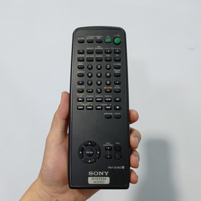 Remot Remote System Audio Original Sony RM-SV80