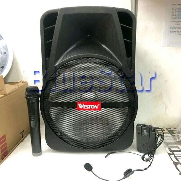 TERBARU Speaker Portable Meeting Wireless Weston 1201 E - 12 inch Bluetooth
