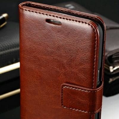 Flip Hard Soft Case Oppo F1 S / Oppo F1S Retro Wallet Leather Case Casing