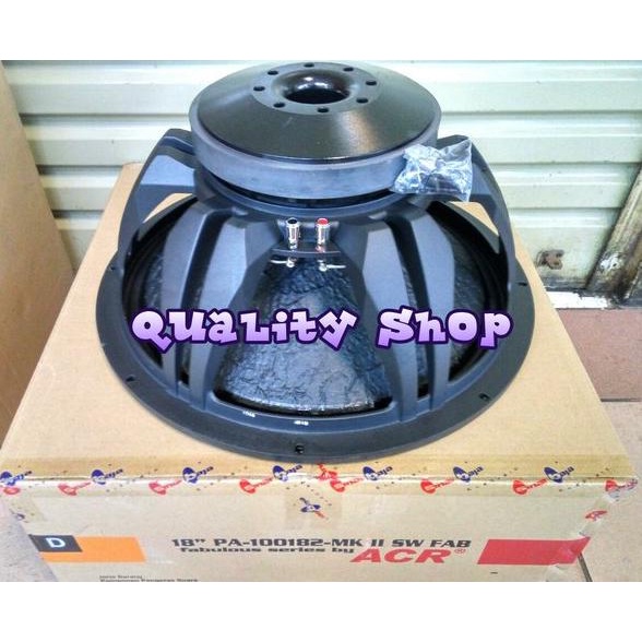 BEBAS ONGKIR SPEAKER ACR 18 INCH FABOULUS 1000 WATT 8 OHM