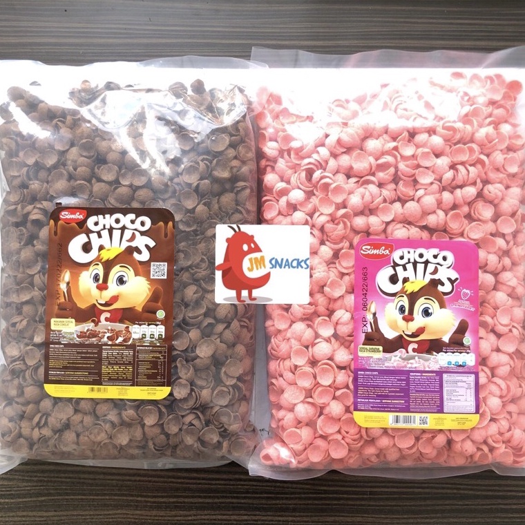 

Stock ready [PROMO!!] Simba Choco Chips BULKY 1KG - sereal simba 1 kg nikmat hemat diskon termurah 1kg