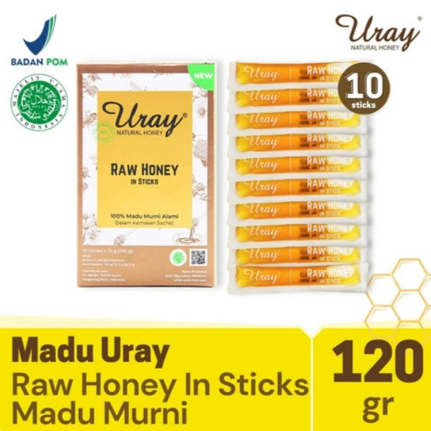 

12.12 SALE MADU URAY STICK SACHET ASLI MURNI | GINGER MADU HUTAN NUTRISI NATURAL HONEY