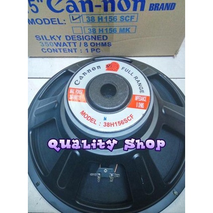 speaker canon 15 inch 350 watt full range