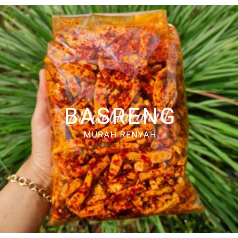 

10.10 Product HOT BASRENG ORIGINAL MURAH VIRAL TIKTOK PEDAS DAUN JERUK ISI 250GRAM original bakso goreng bangsreng murah