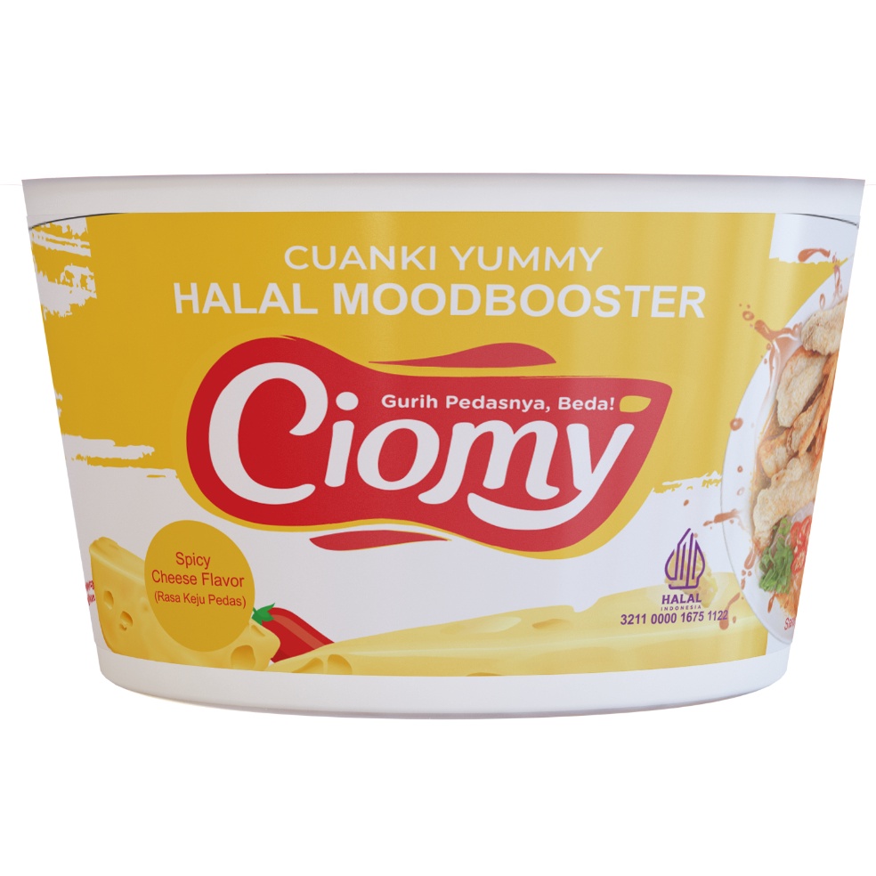 

CLTG0752 Terbaru Cuanki Ciomy Kuah Keju Kemasan Kecil 65gr/Cuanki Cheese Lite Cup